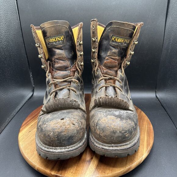 Carolina 28 Series 8” Comp Toe Mens Size 9 2E Work Boots Waterproof CA8528 main image 8